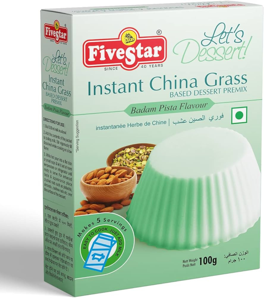 BB CHINA GRASS MIX BADAM PISTA 100 G