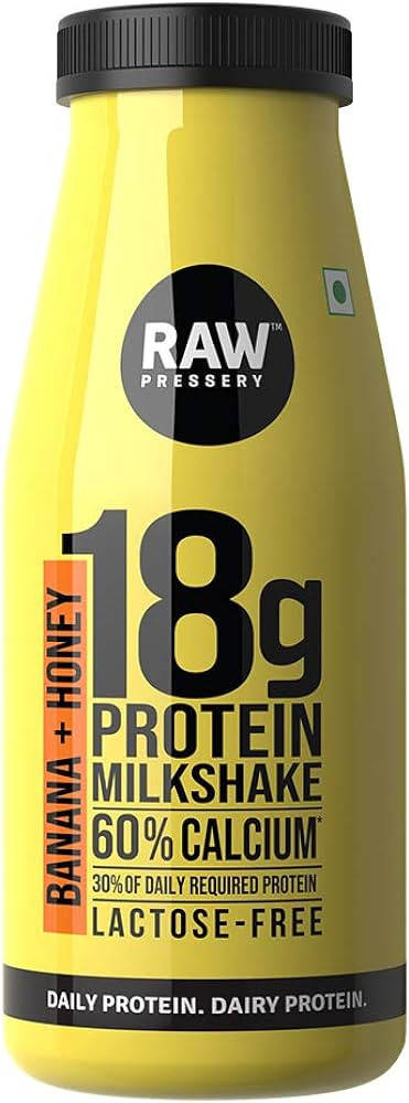 RAW HONEY BANANA MILK SHAKE 200ML