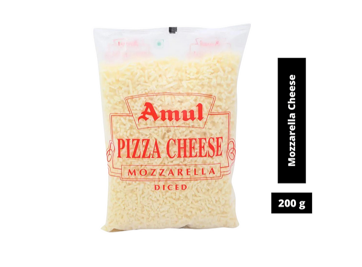 AMUL MOZZARELLA DICE 200 GM