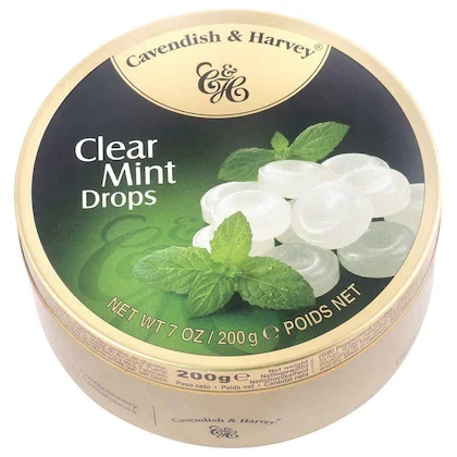 CAV & HAR DROP CLEAR MINT 200GM