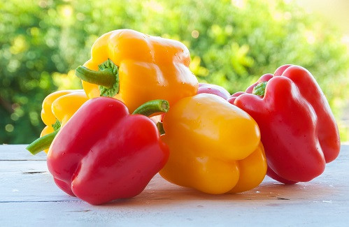 RED YELLOW CAPSICUM