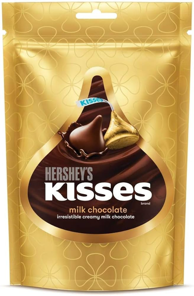 HERSHYES KISSES MILK CHOCOLATE