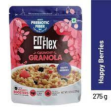 FIT & FLEX CRUNCHY GRANOLA 275 G