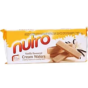 NUTRO VANILLA CREAM WAFER BISCUIT 150GM