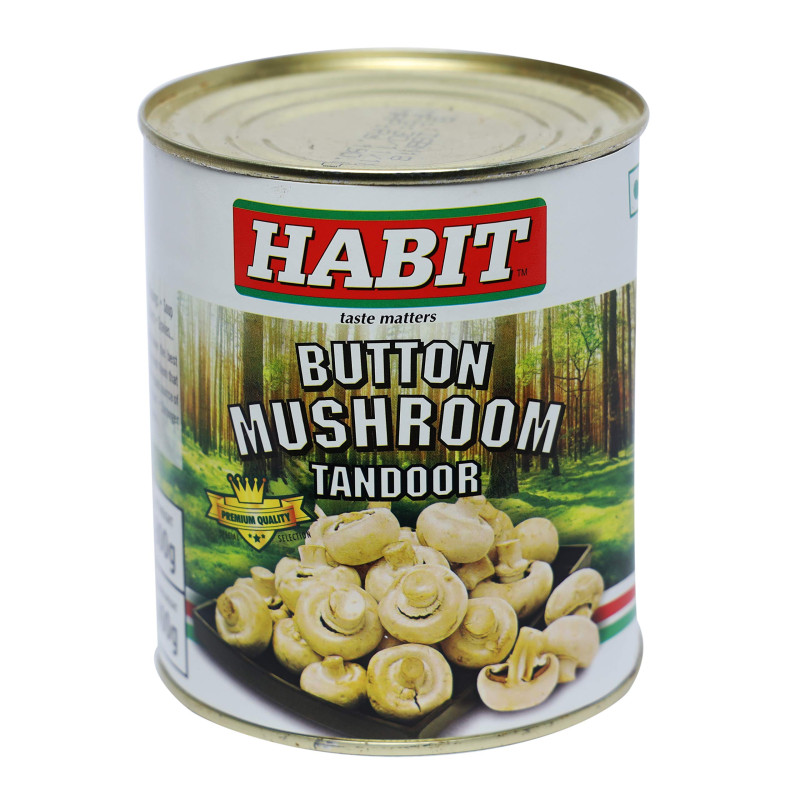 HABIT BUTTON MUSHROOM 800GM TIN