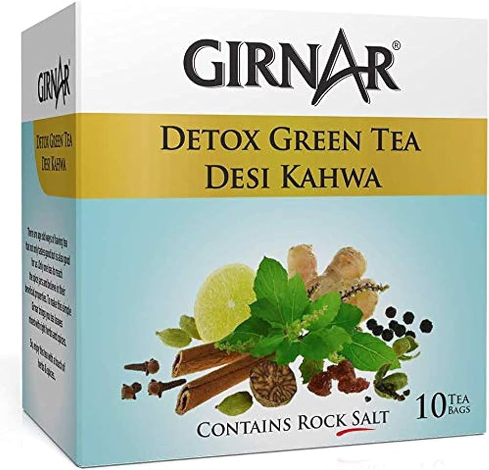 D GREEN TEA (DESI KAHWA) 10 TEA BAG