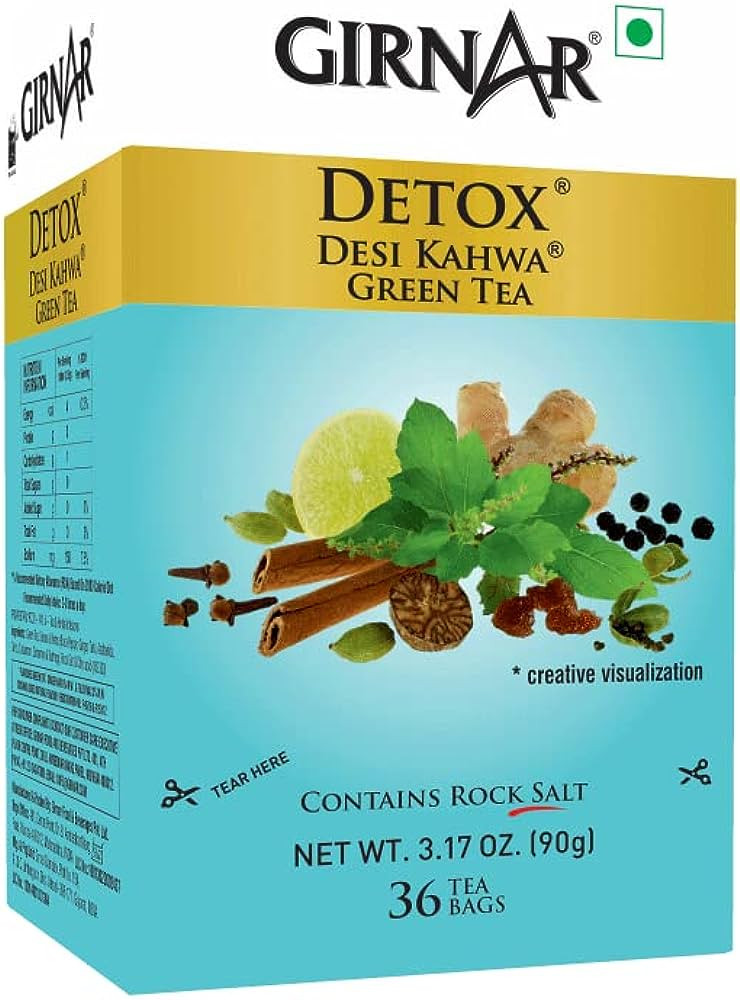 D GREEN TEA (DESI KAHWA) 36 TEA BAG