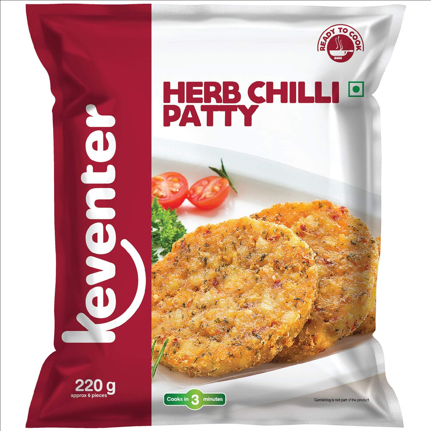 KV HERB CHILLI PATTY 220GM