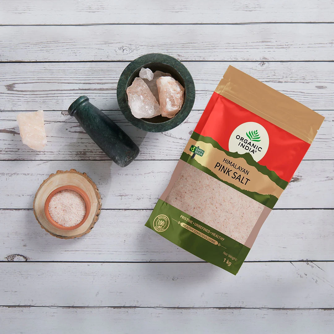 ORGANIC INDIA PINK SALT 1KG
