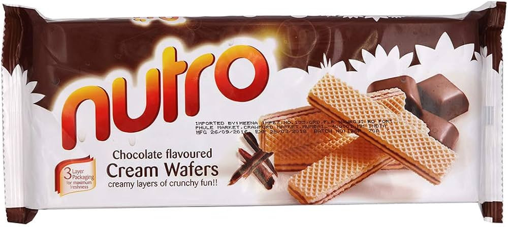 NUTRO CHOC CREAM WAFER BISUCIT 150GM