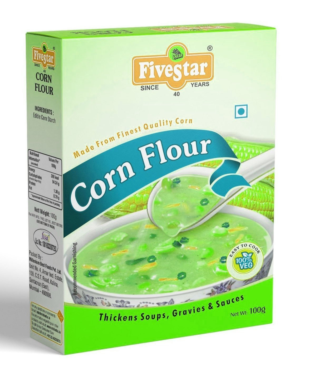 BF CORN FLOUR 100GM BOX