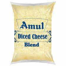AMUL CHEDDAR DICE CHEESE 1 KG