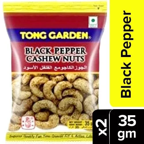 TG BLACK PEPPER CASHEW NUTS 35GM