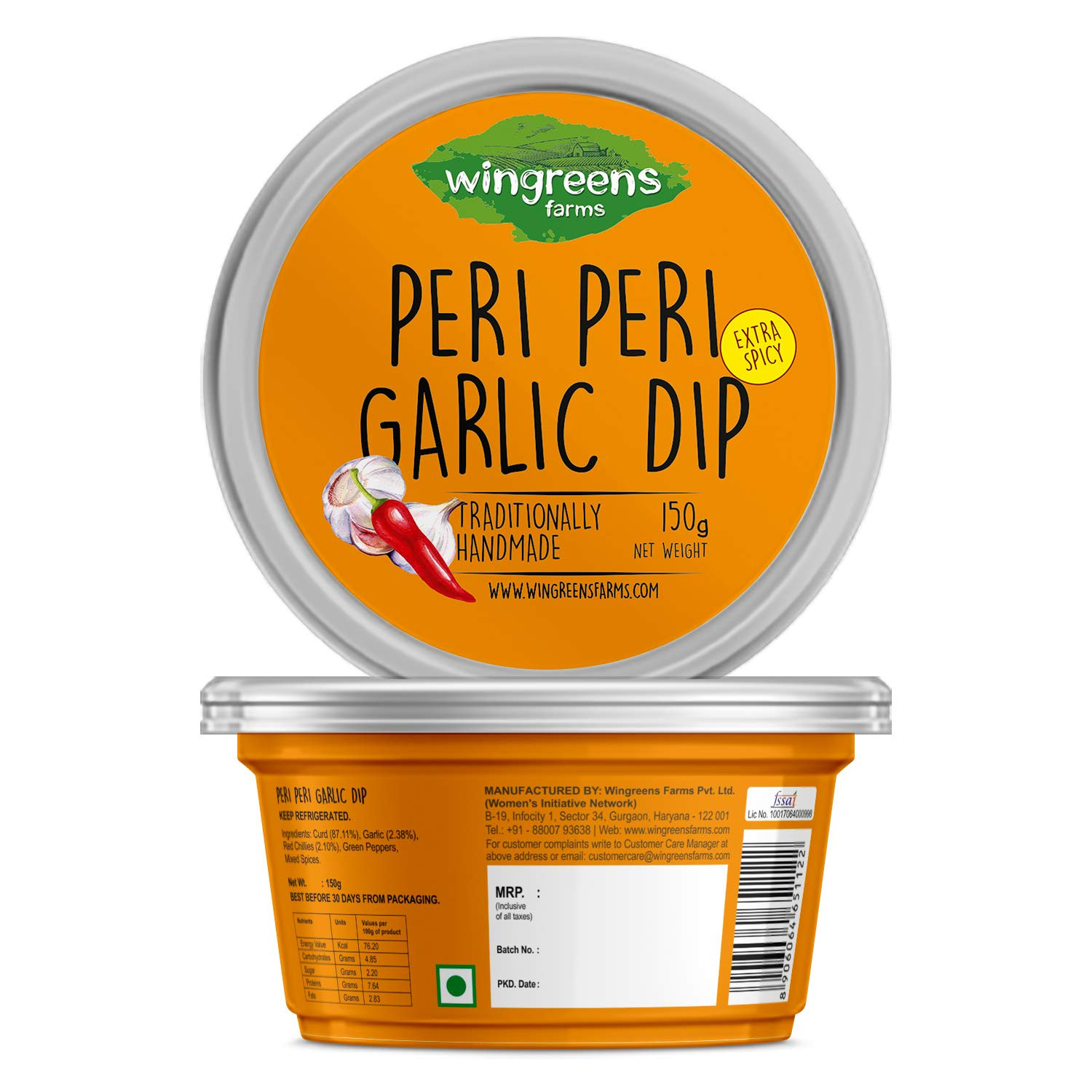 WG GARLIC DIP 150G
