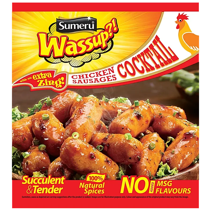 SUMERU CHICKEN COCKTAIL SAUSAGE 500GM