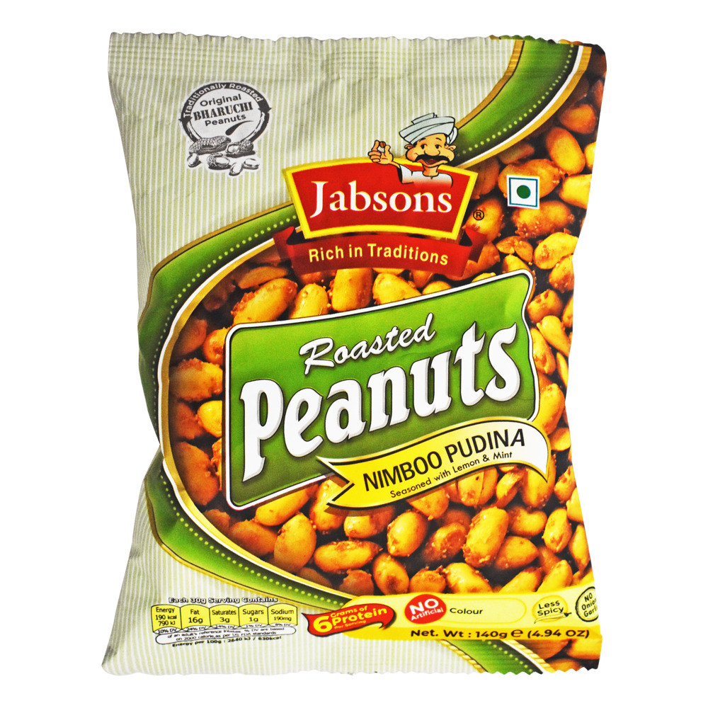 JABASON NIMBOO PUDINA PEANUT 140GM