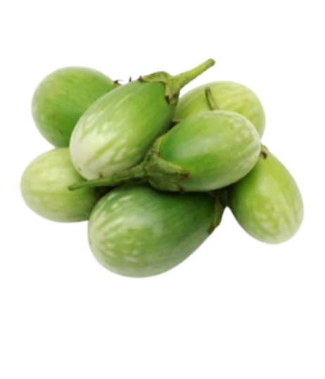 BRINJAL GREEN SMALL - RAVAIYA GREEN