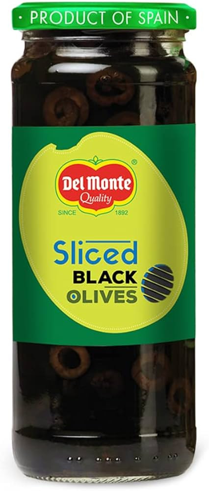 BLACK OLIVE SLICE 450 GM