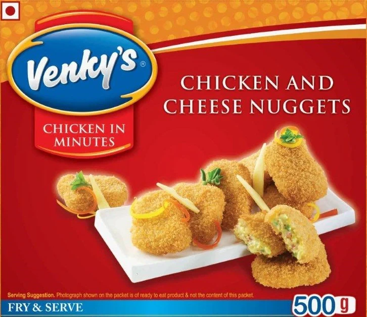 CHICKEN AND CHEESE NUGGETS 300 G