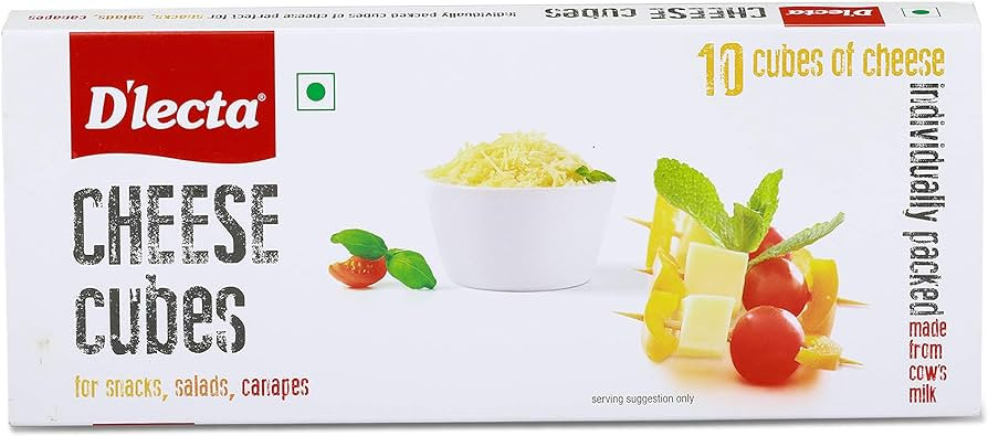DLECTA CHEESE CUBE 200 GM