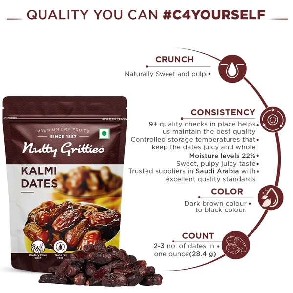 NUTTY GRITTIES KALMI DATES 350GM