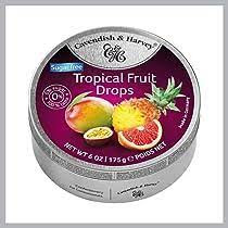 CAV & HAR TROPICAL FRUIT DROPS 200GM