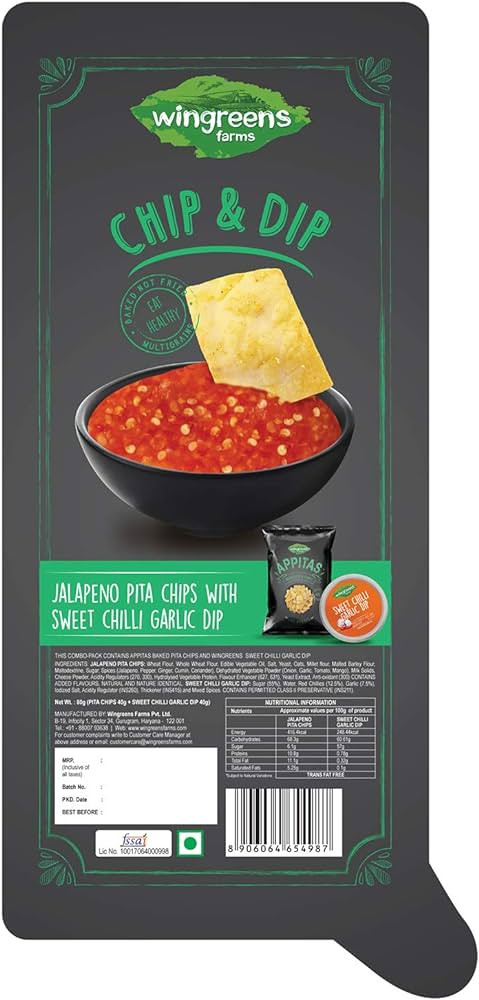 JALAPENO PITA CHIPS W SWEET CHILLI