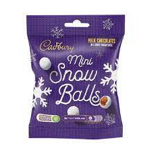 CABDURY MINI SNOW BALLS 80 G
