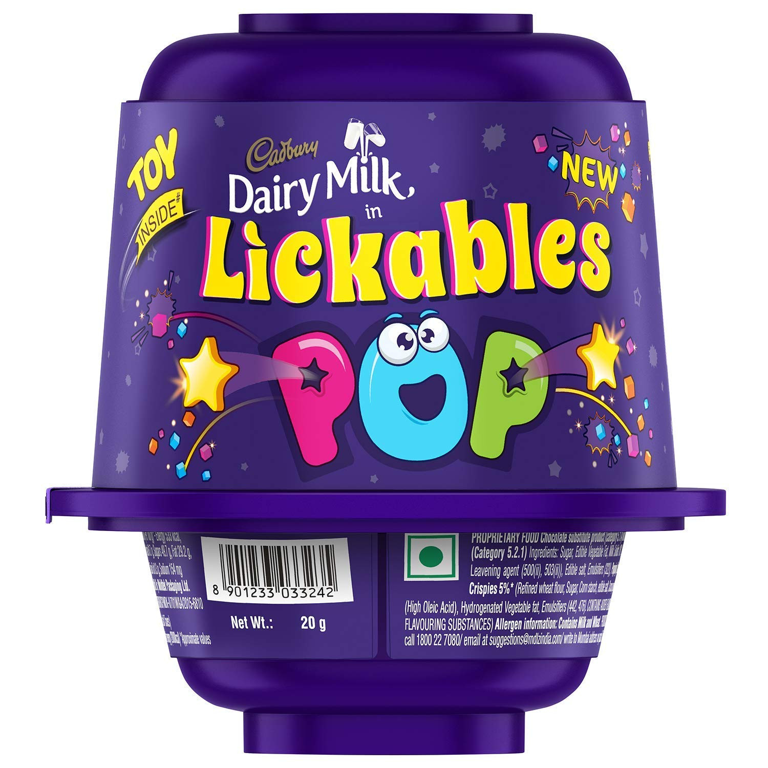CADBURY LICKABLES 20GM
